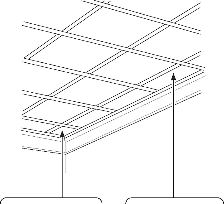 CeilingConnex Surface Mount Ceiling Products, Grids & Tiles