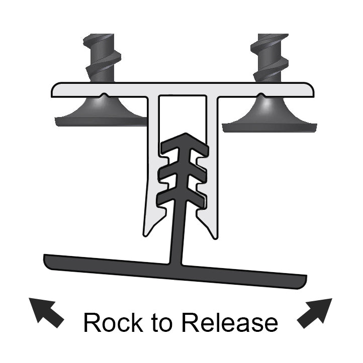 Cross T (Black, 2 ft)