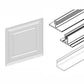 Complete White Ceiling Kit - Includes Ceiling Tiles