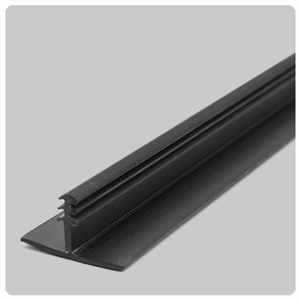 black t bar ceiling grid track