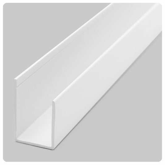 white direct mount ceiling grid track